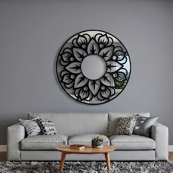 Home elegance round mirror