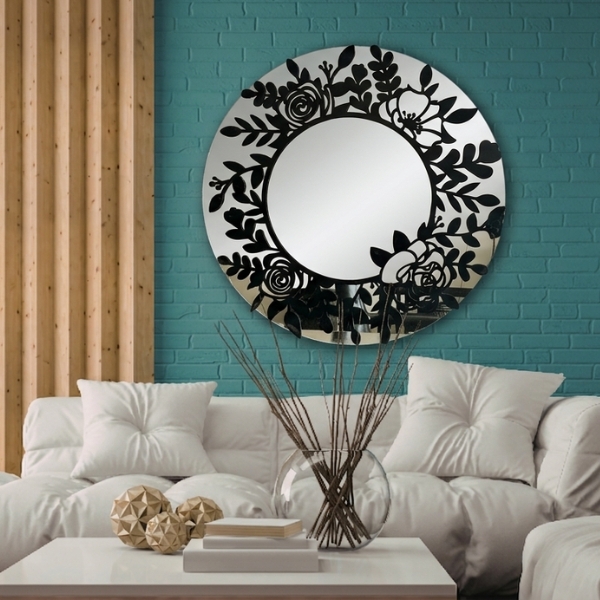Home elegance round mirror