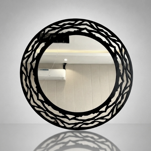 Home infinity frame wall mirror